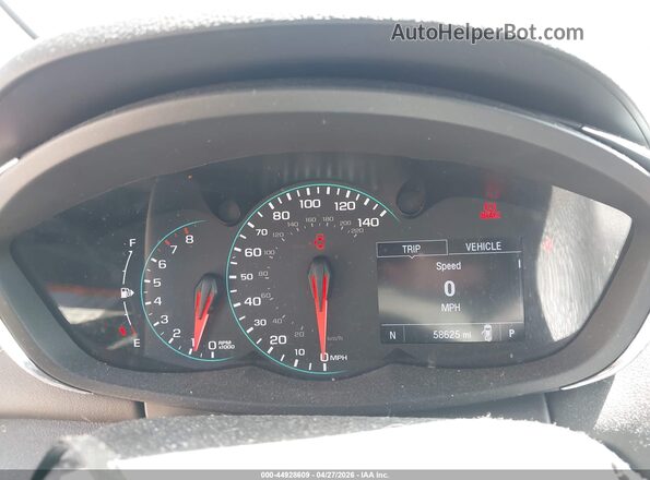 KL7CJNSB7LB345151 2020 CHEVROLET TRAX Красный Вид задних сидений