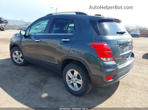 KL7CJPSB2JB647679 2018 CHEVROLET TRAX Gray Tył lewy
