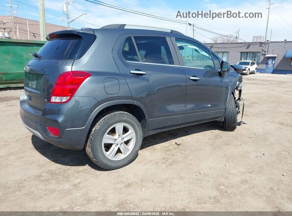 KL7CJPSB2JB647679 2018 CHEVROLET TRAX Gray Tył prawy