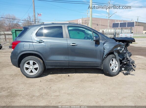 KL7CJPSB2JB647679 2018 CHEVROLET TRAX Gray Widok zestawu wskaźników