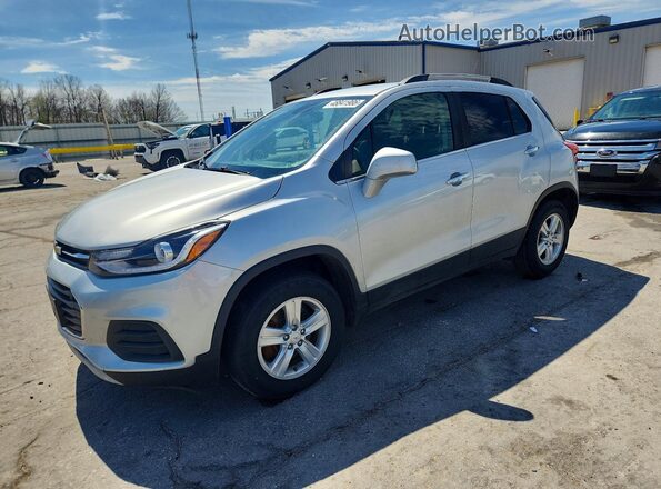 KL7CJPSB4KB781885 2019 CHEVROLET TRAX Серебряный Передняя левая четверть
