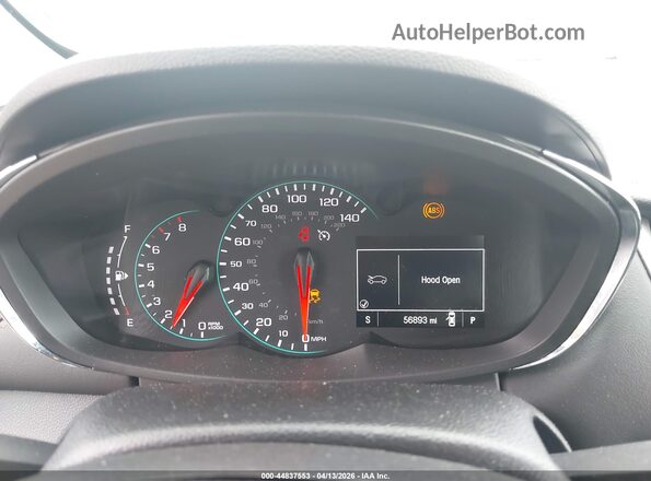 KL7CJPSB4KB926665 2019 CHEVROLET TRAX Silver Widok tylnych siedzeń