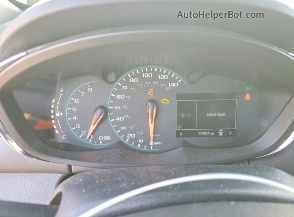 KL7CJPSB4LB312832 2020 CHEVROLET TRAX Белый Вид щитка приборов