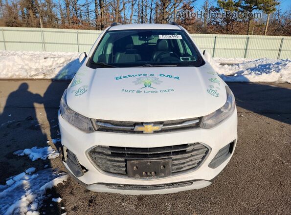 KL7CJPSBXKB815859 2019 CHEVROLET TRAX Белый Вид спереди