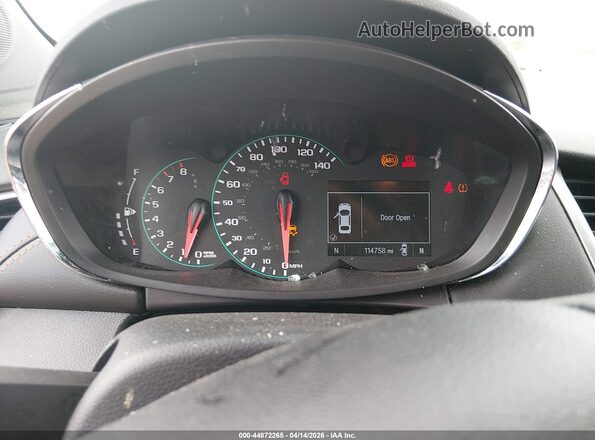 KL7CJPSBXMB324551 2021 CHEVROLET TRAX Белый Вид задних сидений