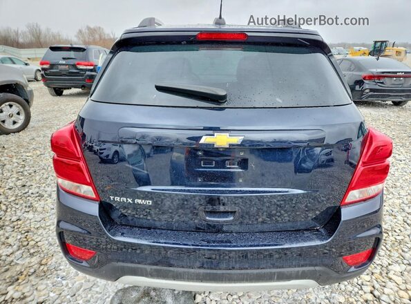 KL7CJPSM1NB539612 2022 CHEVROLET TRAX Blue Rear view