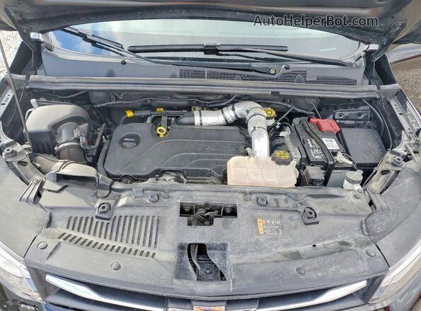 KL7CJPSM7NB520532 2022 CHEVROLET TRAX Черный Вид подкапотного пространства