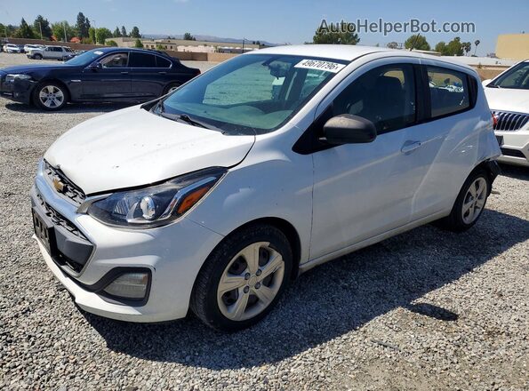 KL8CA6SA3KC820652 2019 CHEVROLET SPARK Белый Передняя левая четверть