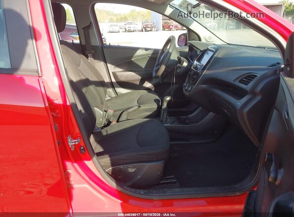 KL8CA6SA4LC411545 2020 CHEVROLET SPARK Красный Вид салона спереди