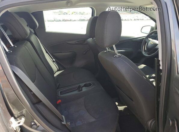 KL8CB6SA1HC734813 2017 CHEVROLET SPARK Серый Вид задних сидений
