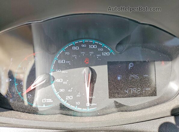 KL8CB6SA2LC429152 2020 CHEVROLET SPARK Синий Вид щитка приборов