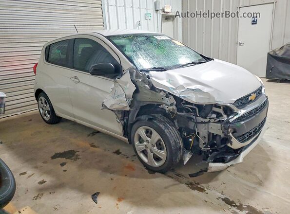 KL8CB6SA2LC451393 2020 CHEVROLET SPARK Кремовый Передняя правая четверть