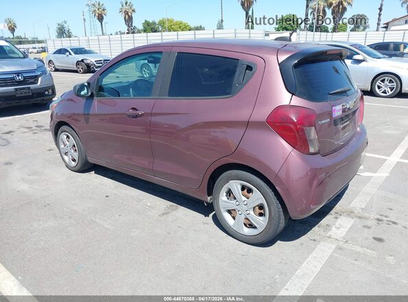 KL8CB6SA2LC462653 2020 CHEVROLET SPARK Brown Tył lewy