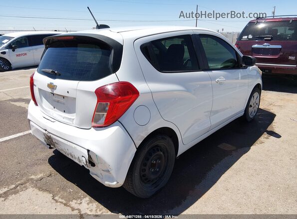 KL8CB6SA3HC766422 2017 CHEVROLET SPARK Белый Задняя правая четверть