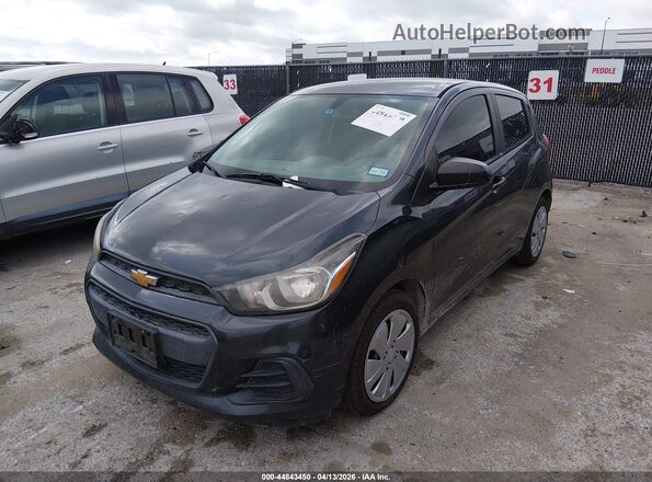 KL8CB6SA3JC470242 2018 CHEVROLET SPARK Gray Przód lewy