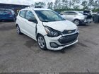2021 Chevrolet Spark Fwd Ls Automatic White vin: KL8CB6SA4MC226328