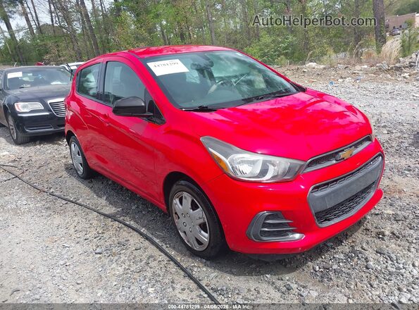 KL8CB6SA5GC577382 2016 CHEVROLET SPARK Red Delantero derecho