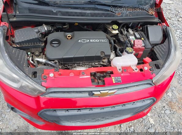KL8CB6SA5GC577382 2016 CHEVROLET SPARK Red Vista trasera