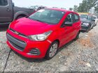 2016 Chevrolet Spark Ls Red vin: KL8CB6SA5GC577382
