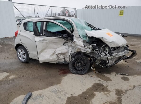 KL8CB6SA6KC738315 2019 CHEVROLET SPARK Бежевый Передняя правая четверть