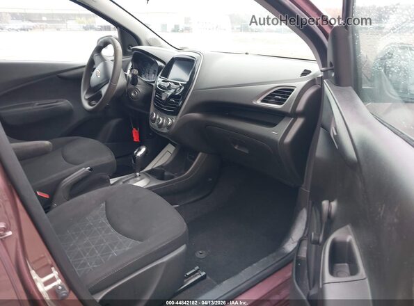 KL8CB6SA7KC737366 2019 CHEVROLET SPARK Фиолетовый Вид салона спереди