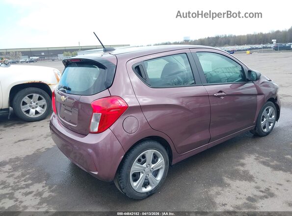 KL8CB6SA7KC737366 2019 CHEVROLET SPARK Фиолетовый Задняя правая четверть