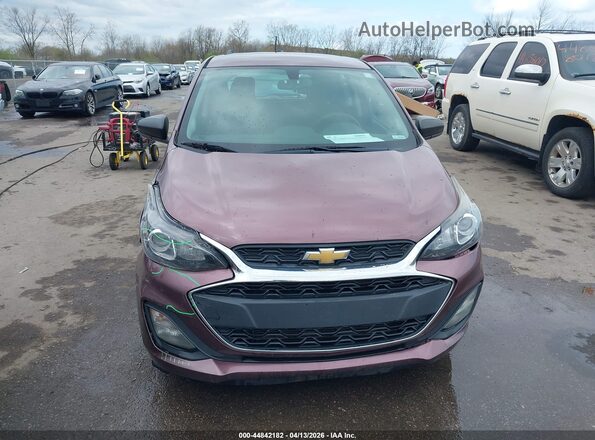 KL8CB6SA7KC737366 2019 CHEVROLET SPARK Фиолетовый Вид щитка приборов