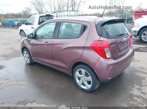 KL8CB6SA7KC737366 2019 CHEVROLET SPARK Фиолетовый Задняя левая четверть