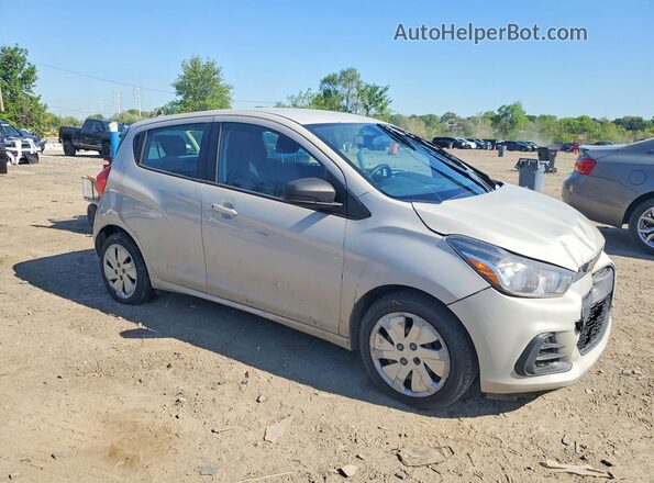 KL8CB6SA8JC452383 2018 CHEVROLET SPARK Бежевый Передняя правая четверть