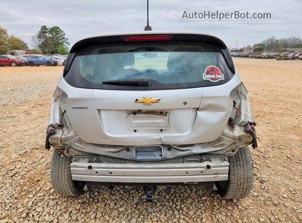 KL8CB6SA9HC813341 2017 CHEVROLET SPARK Серебряный Вид сзади