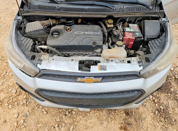 KL8CB6SA9HC813341 2017 CHEVROLET SPARK Серебряный Вид подкапотного пространства
