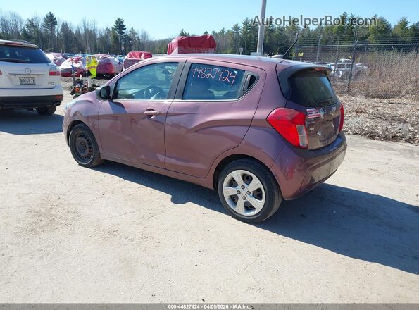 KL8CB6SAXKC816661 2019 CHEVROLET SPARK Фиолетовый Задняя левая четверть