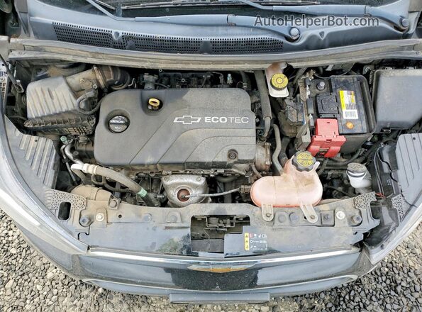 KL8CD6SA0JC443039 2018 CHEVROLET SPARK Black Вид задньої частини салону