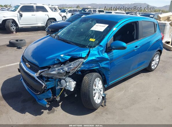 KL8CD6SA1LC443084 2020 CHEVROLET SPARK Blue Front left
