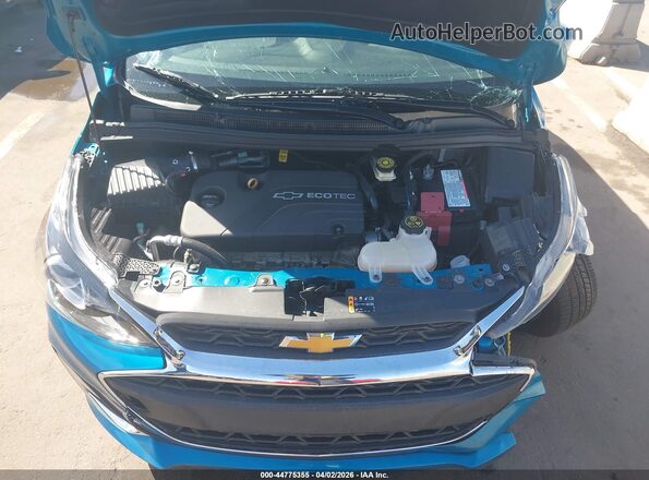 KL8CD6SA1LC443084 2020 CHEVROLET SPARK Blue Rear view