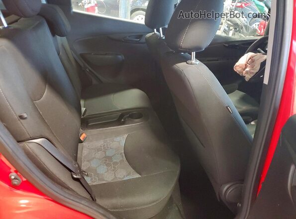 KL8CD6SA3HC759979 2017 CHEVROLET SPARK Красный Вид задней части салона