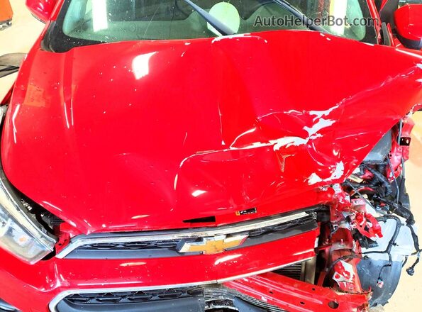 KL8CD6SA3HC759979 2017 CHEVROLET SPARK Красный Вид подкапотного пространства