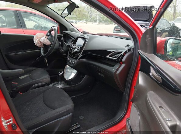 KL8CD6SA3KC781522 2019 CHEVROLET SPARK Красный Вид салона спереди