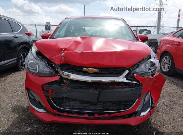 KL8CD6SA3KC781522 2019 CHEVROLET SPARK Красный Вид щитка приборов
