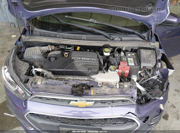 KL8CD6SA4HC762292 2017 CHEVROLET SPARK Фиолетовый Вид сзади
