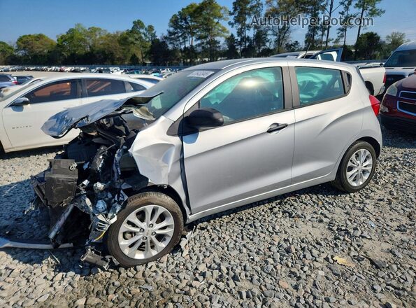 KL8CD6SA4KC736489 2019 CHEVROLET SPARK Серебряный Передняя левая четверть