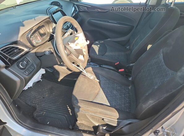 KL8CD6SA4KC736489 2019 CHEVROLET SPARK Серебряный Вид салона спереди