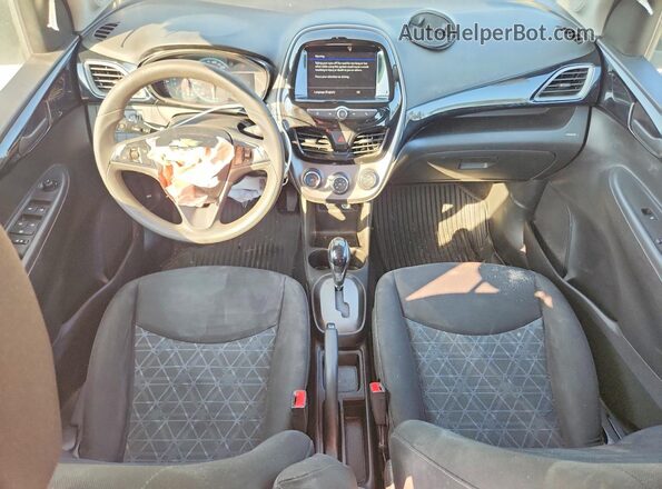 KL8CD6SA4KC736489 2019 CHEVROLET SPARK Серебряный Вид панели приборов
