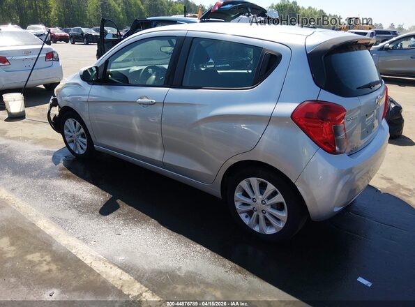 KL8CD6SA5JC421909 2018 CHEVROLET SPARK Silver Tył lewy
