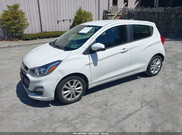 KL8CD6SA5KC701668 2019 CHEVROLET SPARK Белый Передняя левая четверть
