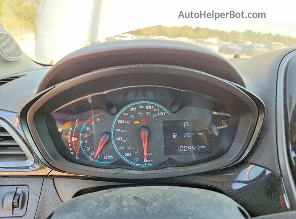 KL8CD6SA5LC442925 2020 CHEVROLET SPARK Серебряный Вид щитка приборов