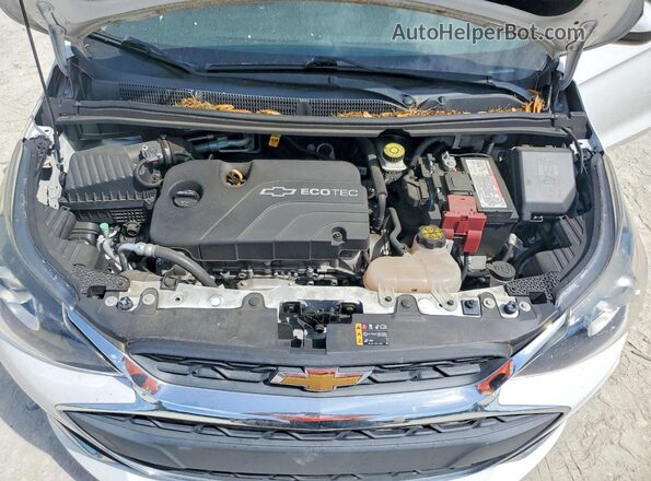 KL8CD6SA6LC451584 2020 CHEVROLET SPARK Белый Вид задней части салона