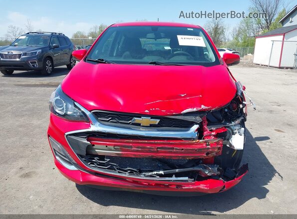 KL8CD6SA7LC406329 2020 CHEVROLET SPARK Красный Вид щитка приборов