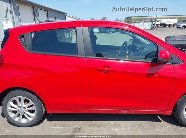 KL8CD6SA7LC406329 2020 CHEVROLET SPARK Красный Вид задней части салона