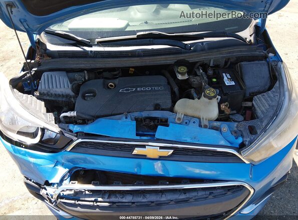 KL8CD6SA8HC738089 2017 CHEVROLET SPARK Синий Вид сзади